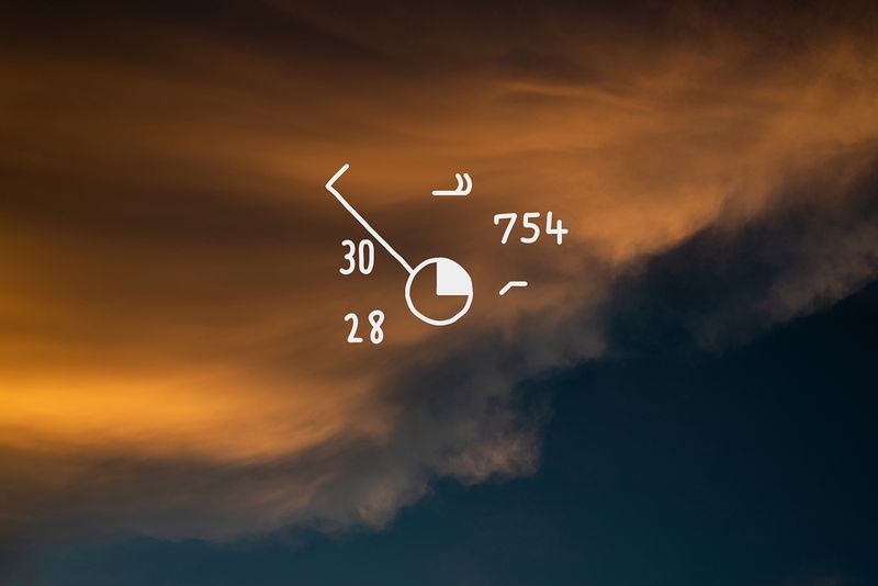 © Alisha Vasudev - Composition of the sky above 19°4'33"N 72°52'38"E at 18:28 on 04.10.2021