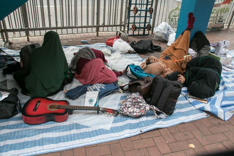 © alexandra buxbaum - Image from the Migrant Workers Protest photography project