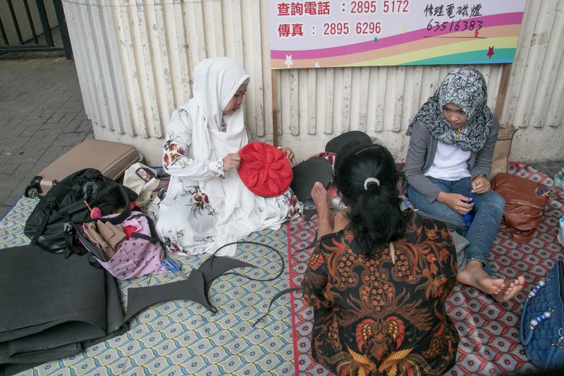 © alexandra buxbaum - Image from the Migrant Workers Protest photography project