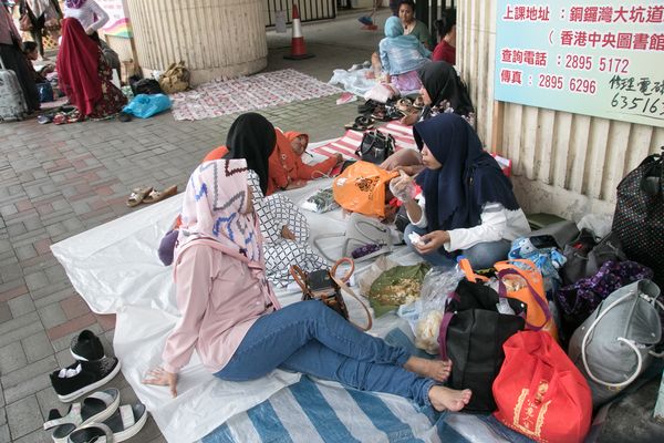 © alexandra buxbaum - Image from the Migrant Workers Protest photography project