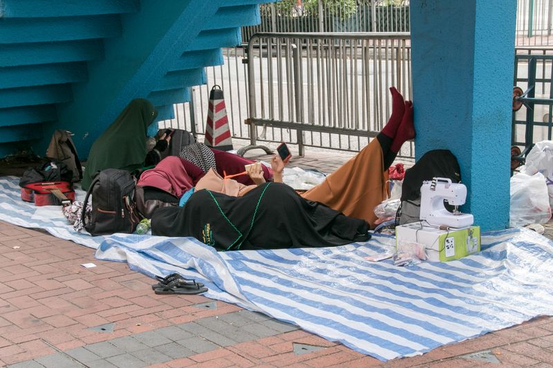 © alexandra buxbaum - Image from the Migrant Workers Protest photography project