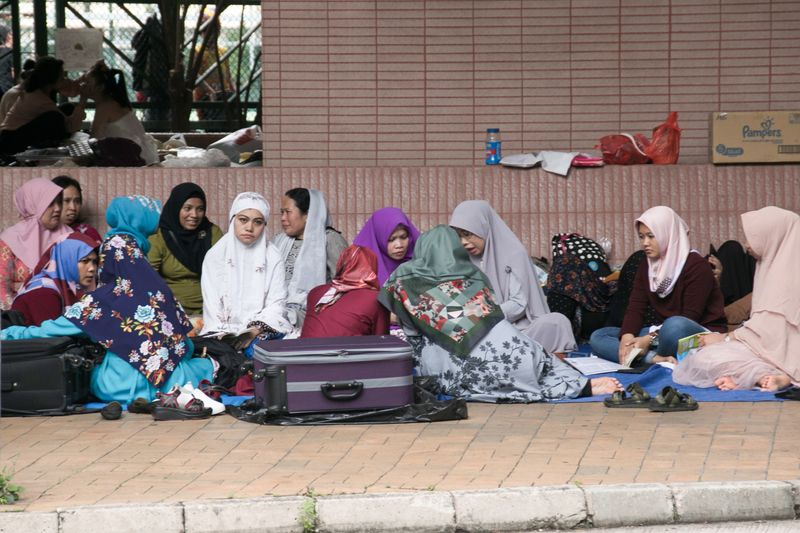 © alexandra buxbaum - Image from the Migrant Workers Protest photography project
