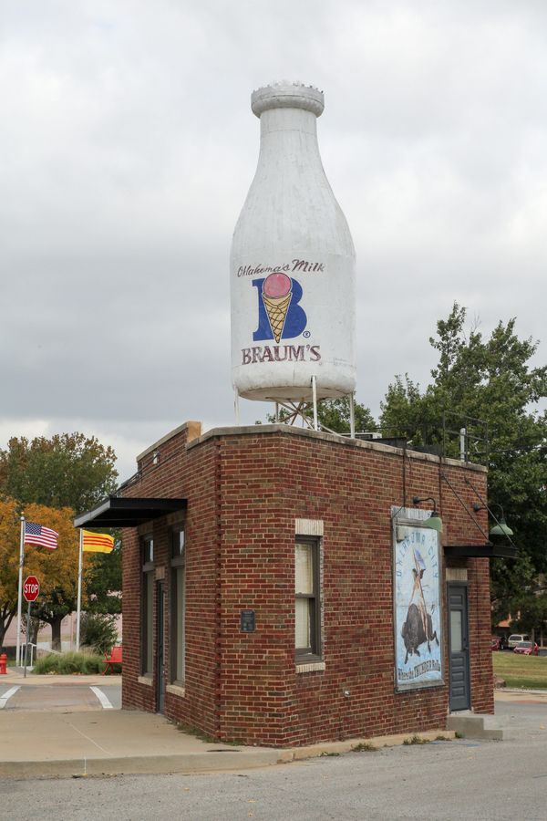 © alexandra buxbaum - Milk Bottle Grocery along Historic Route 66, Oklahoma City, Oklahoma