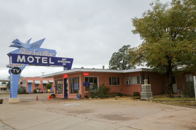 © alexandra buxbaum - Blue Swallow Motel along Historic Route 66, Tucumcari, New Mexico