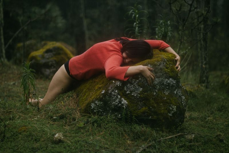 © Sandra Loza - Mom kept a red sweater for me to wear when it fitted me. It still doesn’t fit, but I know it’s not a matter of size.