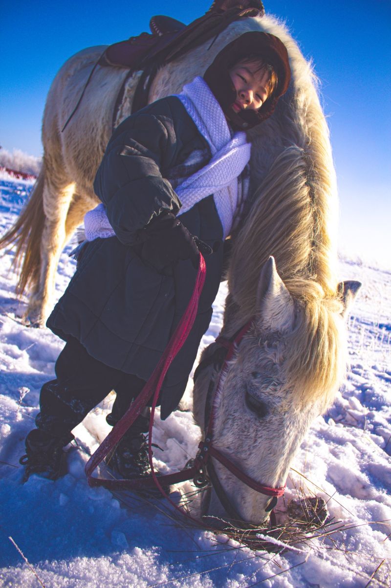 © Cezar - Image from the White Horse, Winter Child photography project