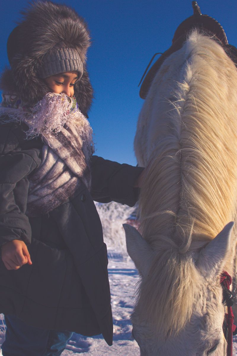 © Cezar - Image from the White Horse, Winter Child photography project