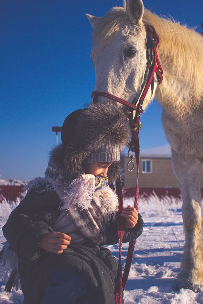 © Cezar - Image from the White Horse, Winter Child photography project