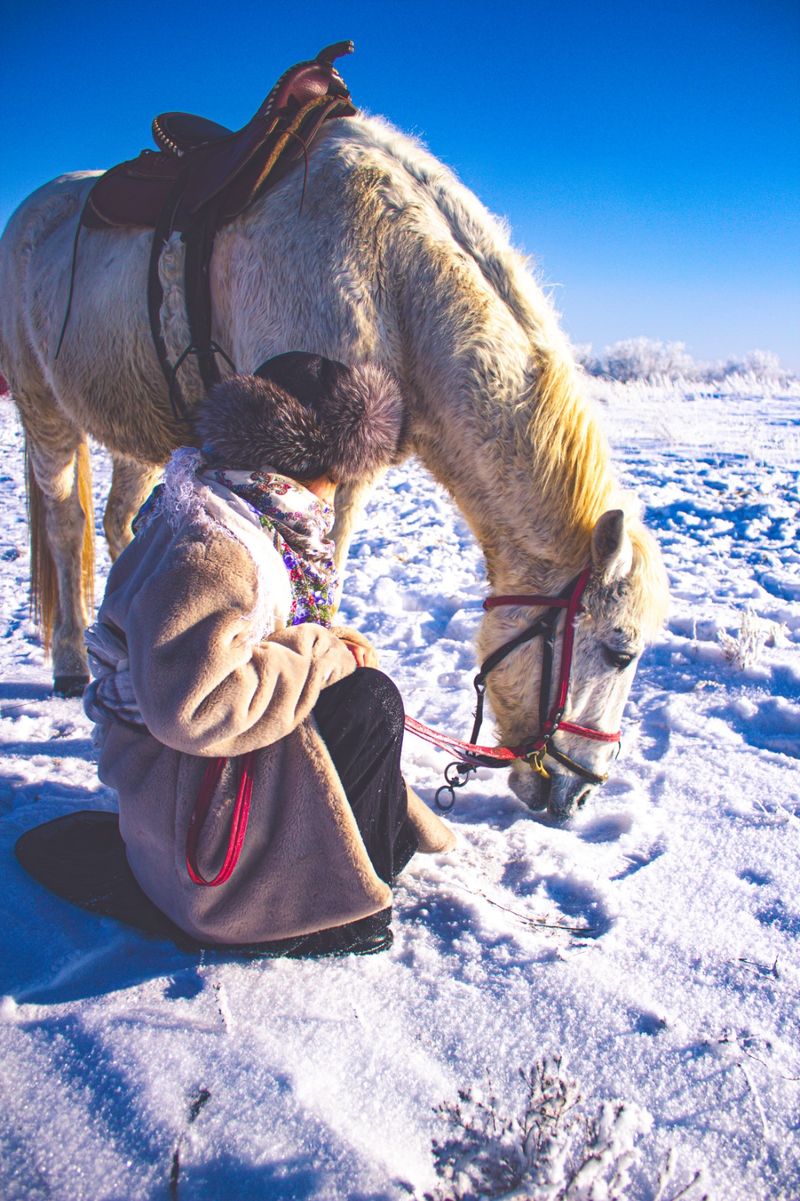 © Cezar - Image from the White Horse, Winter Child photography project