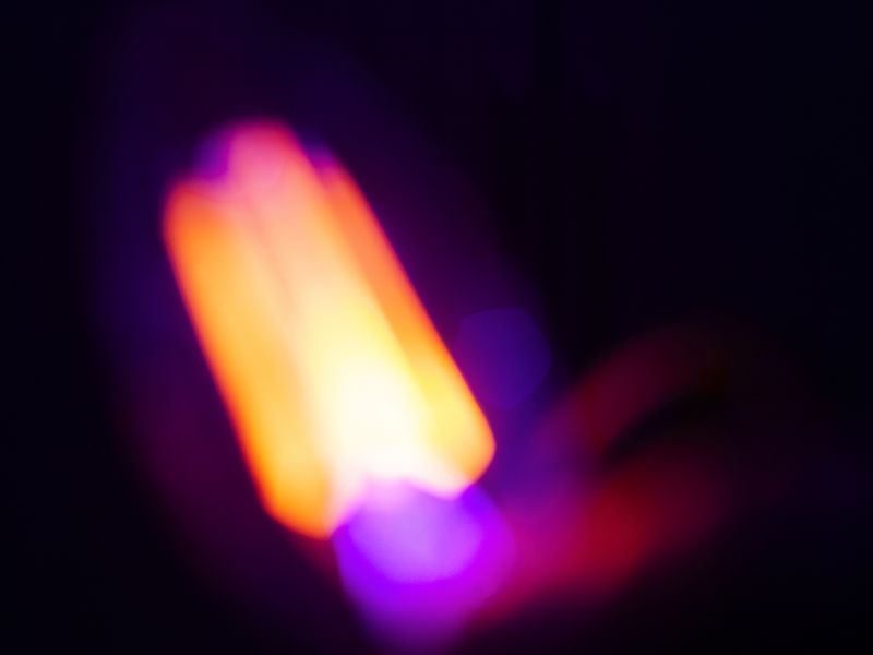 © Lorenzo Di Lernia - Lamp turned off, activated by ultraviolet light.