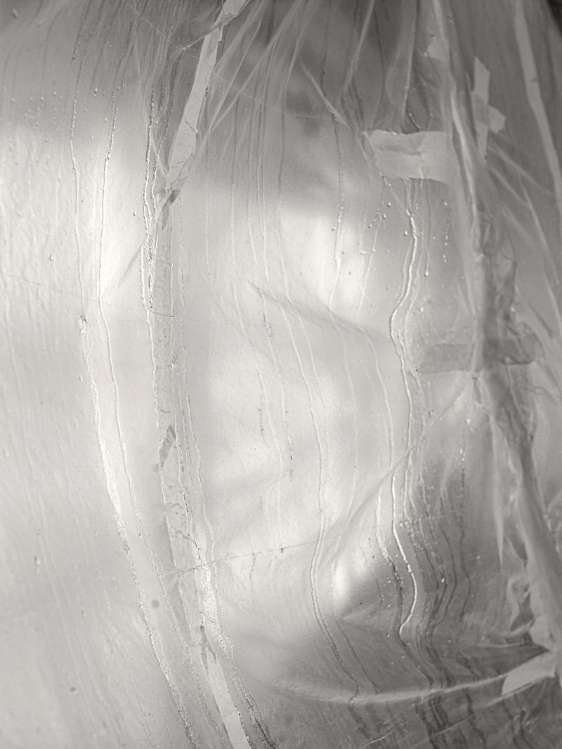 © Lorenzo Di Lernia - Plastic sheet for construction site work.