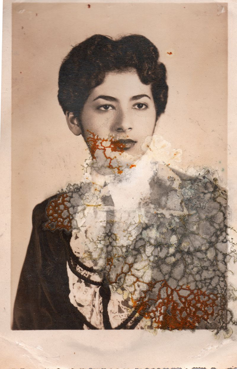 © Roberta Stamato - What do we carry down from our ancestors? Mother's Graduation - Original - final result.