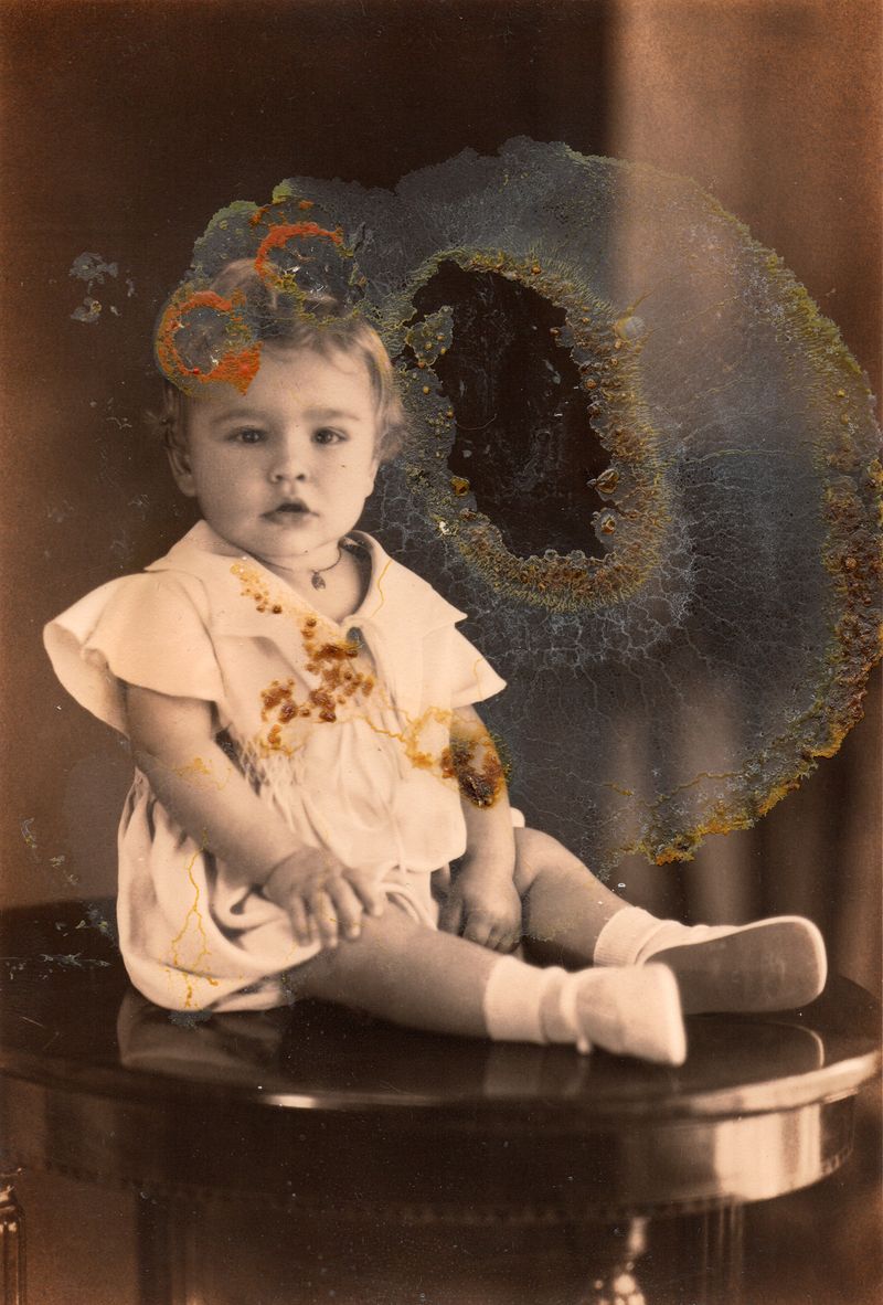 © Roberta Stamato - Baby Father - What do we carry down from our ancestors? Original - final result.