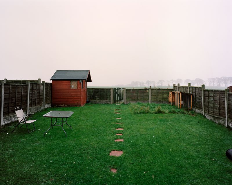© Pietro Viti - The backyard of S., a former miner, in Pontefract. (Pontefract, 2018)