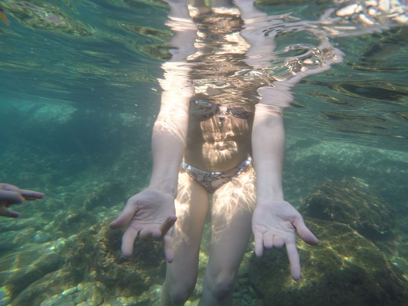 © ANASTASIA DUBRAVA - “I love diving!”