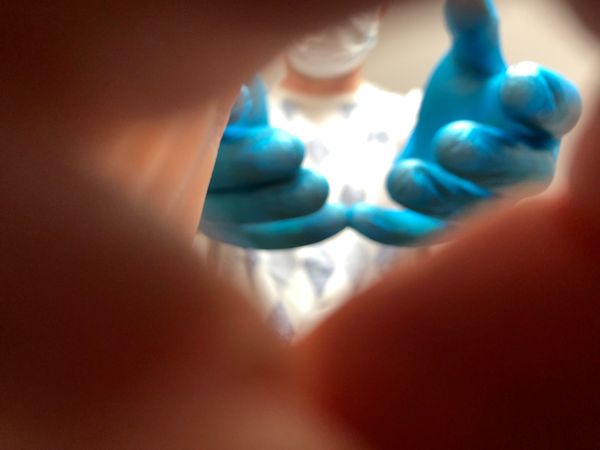 © ANASTASIA DUBRAVA - This must be the first picture which Marianna has seen in this world