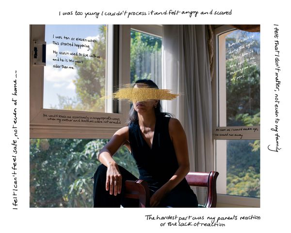 © Lina Geoushy - Image from the Shame Less: A Protest Against Sexual Violence photography project