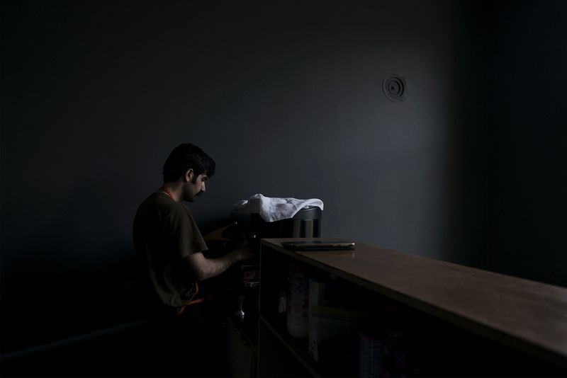 © Marjan Yazdi - Ahmad defines coffee as something beyond a drink. Coffee for him is a relief from the ups and downs of life.