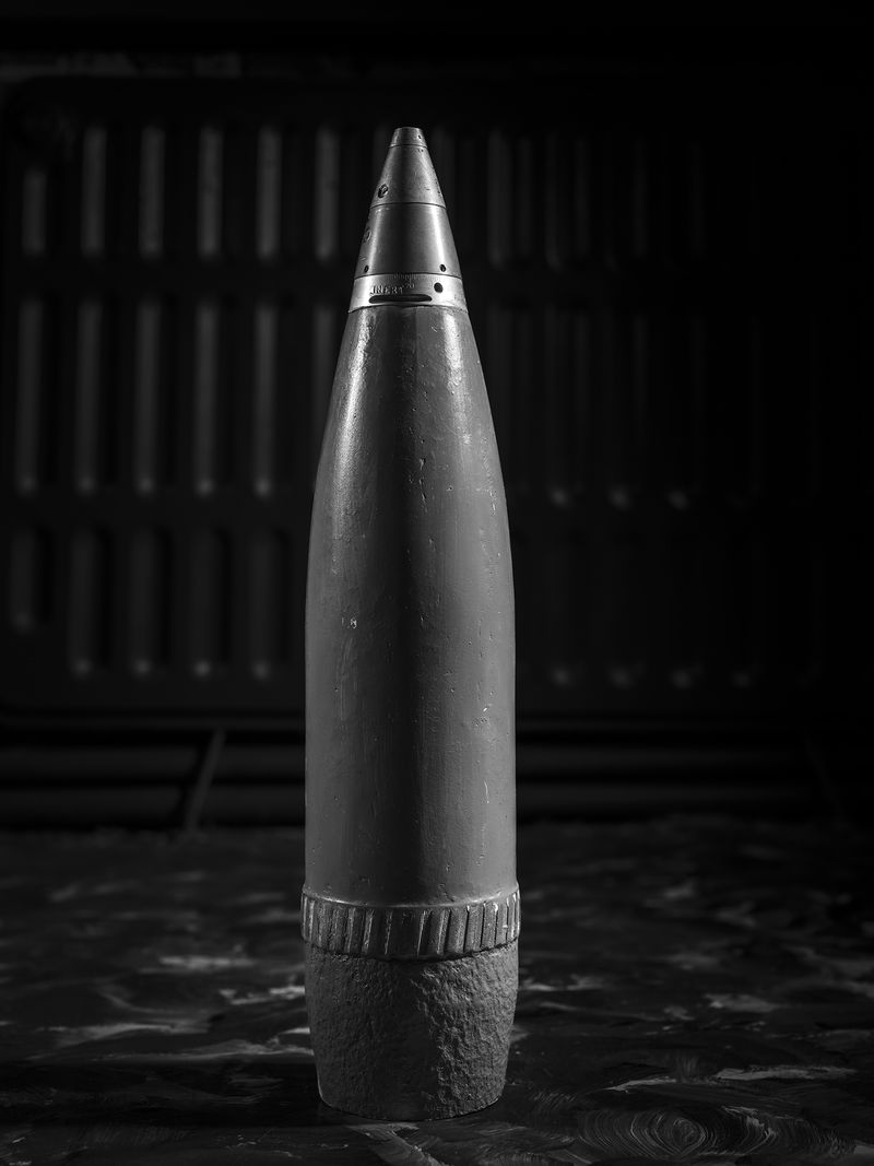 © Matthias Jung - German tank shell, Museum Thimistrer-Clermont