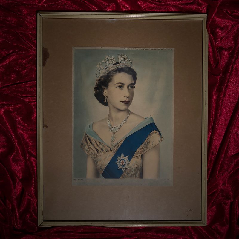 © Erin Lee - The Queen's coronation portrait.