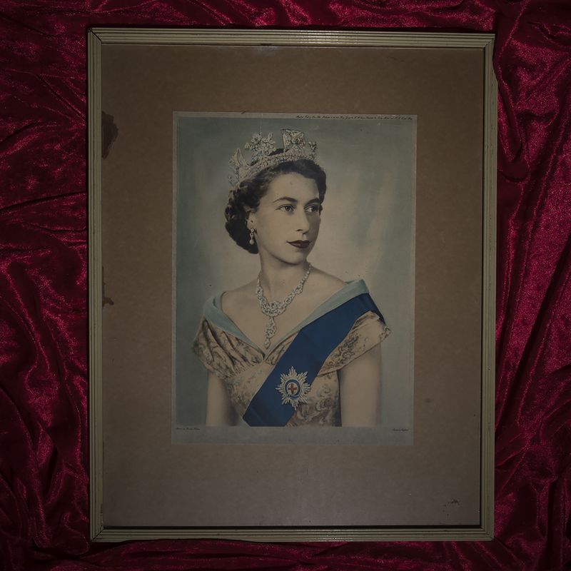 © Erin Lee - The Queen's coronation portrait.
