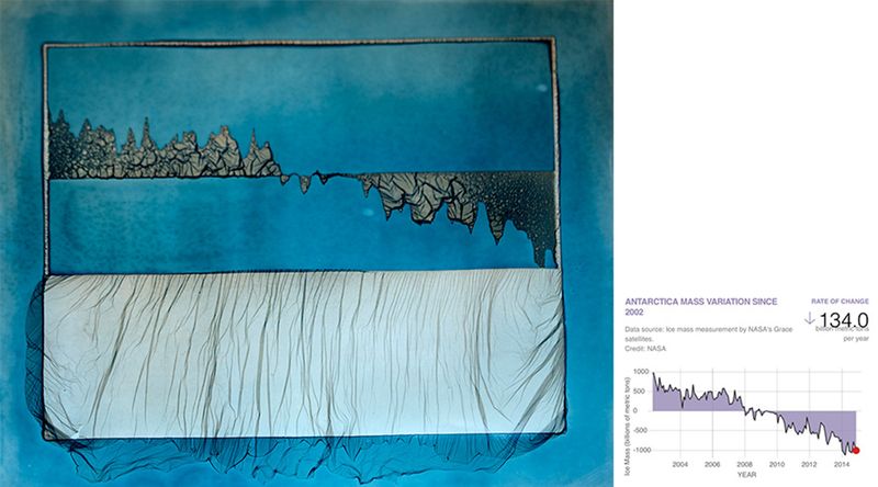 © Roberto Fernández Ibáñez - 11 - MELTING POINT - Antarctica mass variation since 2002