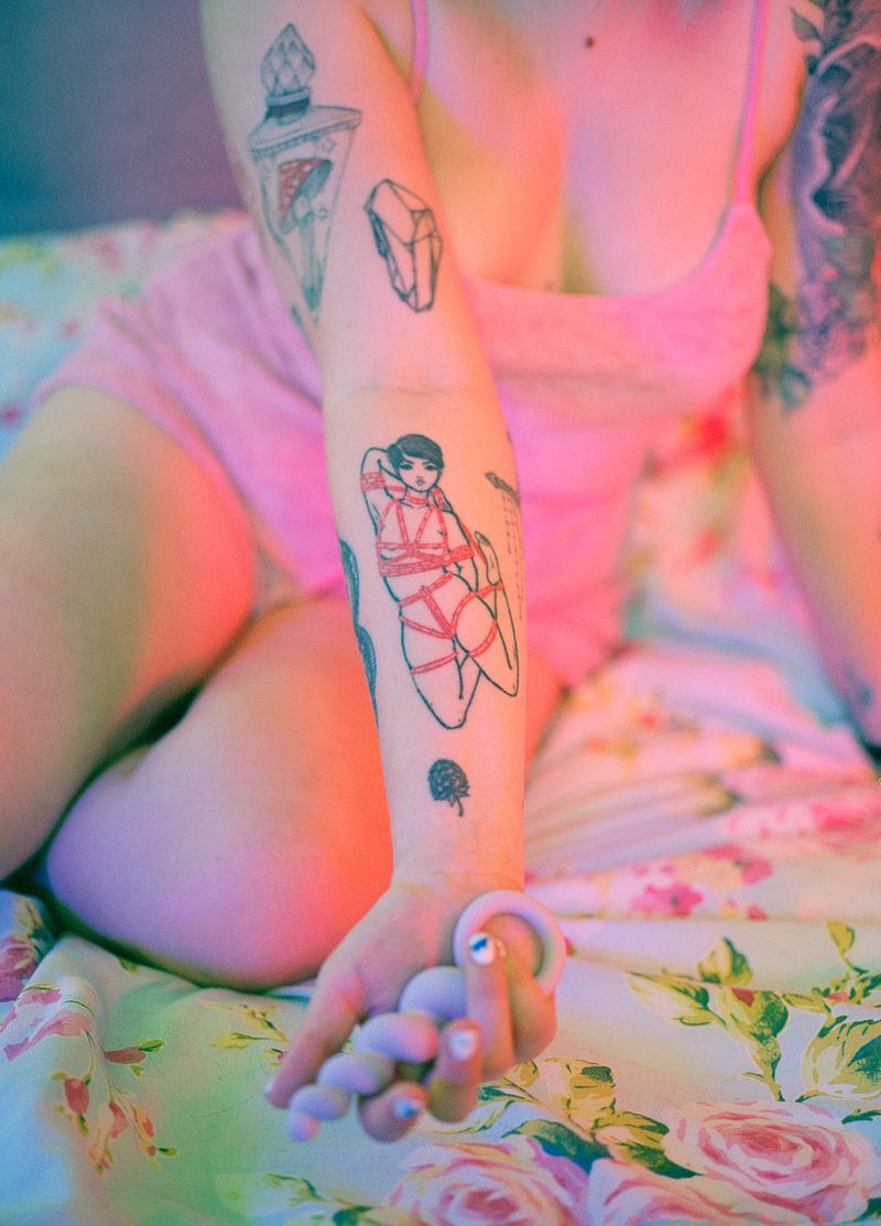 © Eva Szombat - Image from the I Want Orgasms, Not Roses photography project