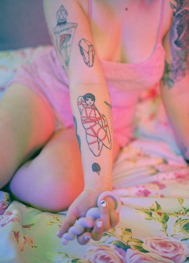© Eva Szombat - Image from the I Want Orgasms, Not Roses photography project