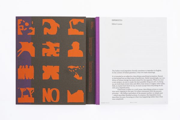 Announcing Imperfetto, The 1st Issue Of PhMuseum's New Printed Annual Magazine