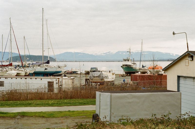 © Joshua H Phelps - Moored Boats and Walking Path | Anacortes, Washington