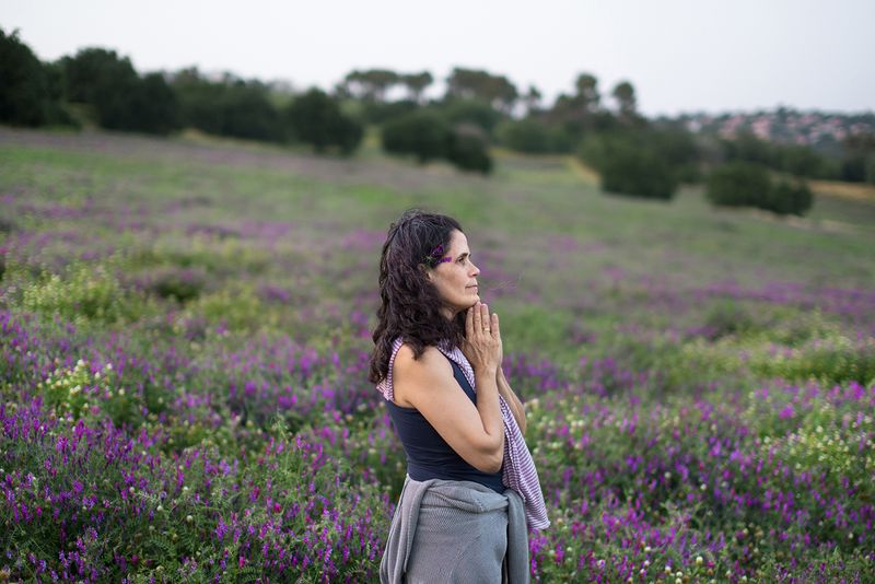 © Daniel Rolider - Irit, my mother, in the fields next to our home, Kiryat Tivon, Israel, April 2017.