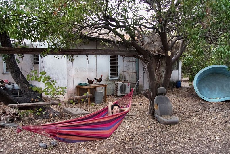 © Daniel Rolider - Amit, my brother, in our backyard, Kiryat Tivon, Israel, October 2016.