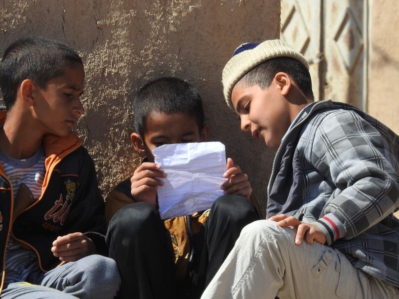 © Morteza Beiglou - Waiting for tourist : Trying to learn culture by poems and save them for introduce tourists when they coming.