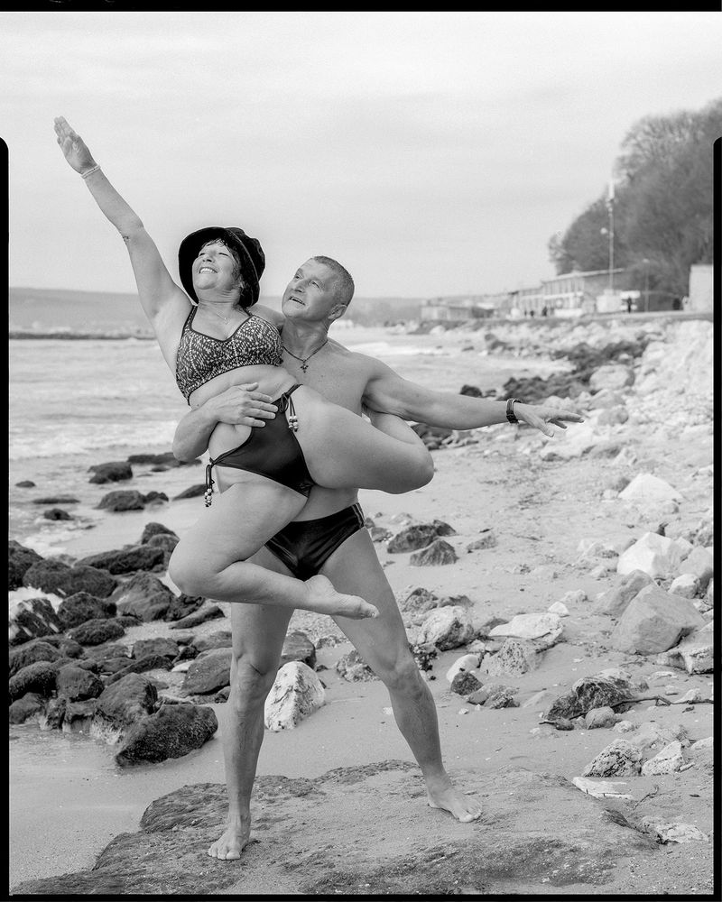 © Christo Stankulov - Svetla & Dancho gymnastics exercisefrom the series The Hot Waters - Varna, Bulgaria 2023