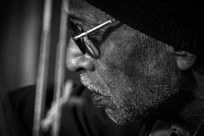 © Simone Campedelli - His face, worn by light and dust, holds a quiet defiance the dignity of those who shape without being seen.