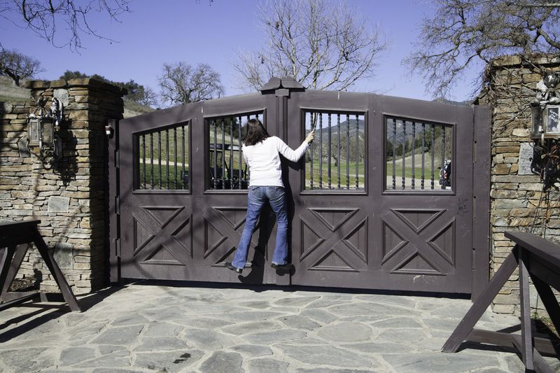© Hannah Kozak - Self Portrait of me at Michael Jackson's Neverland in Los Olivos, 2 hours outside Los Angeles.