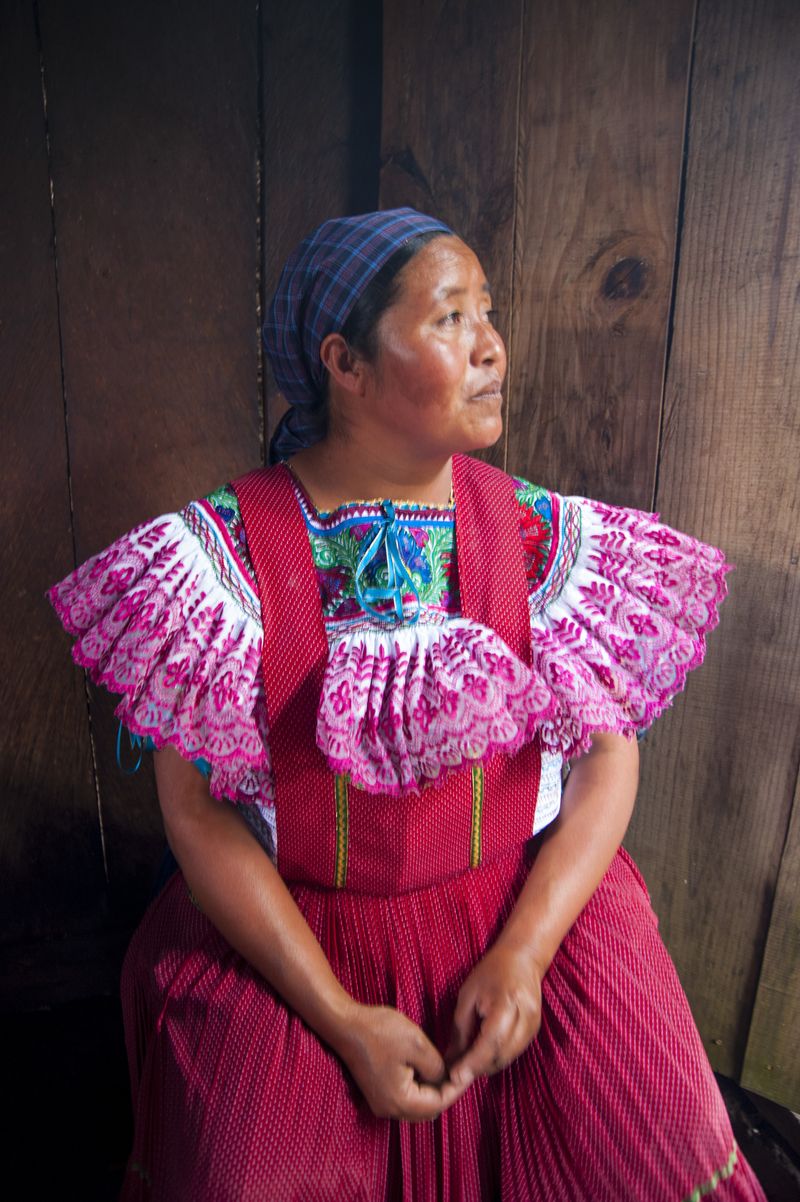 © Margarita Adalid - Portrait of a chiapanecan woman. Amatenango Del Valle, Chiapas, Mexico