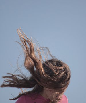 When I was a kid, the clouds were blue.