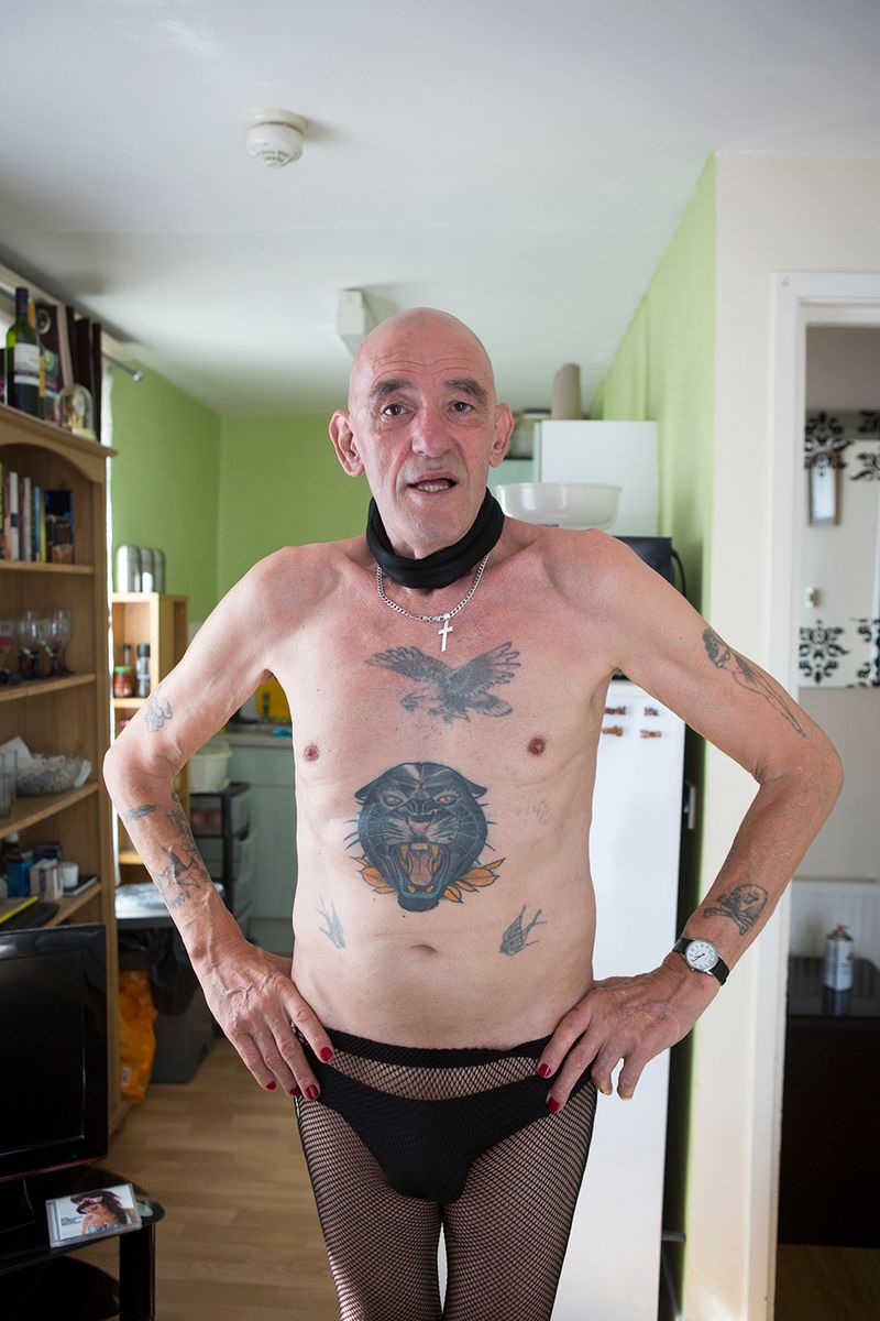 © Loredana Denicola - Alan, the cross-dresser, from 'the Theatre of the Mind' photography video documentation project