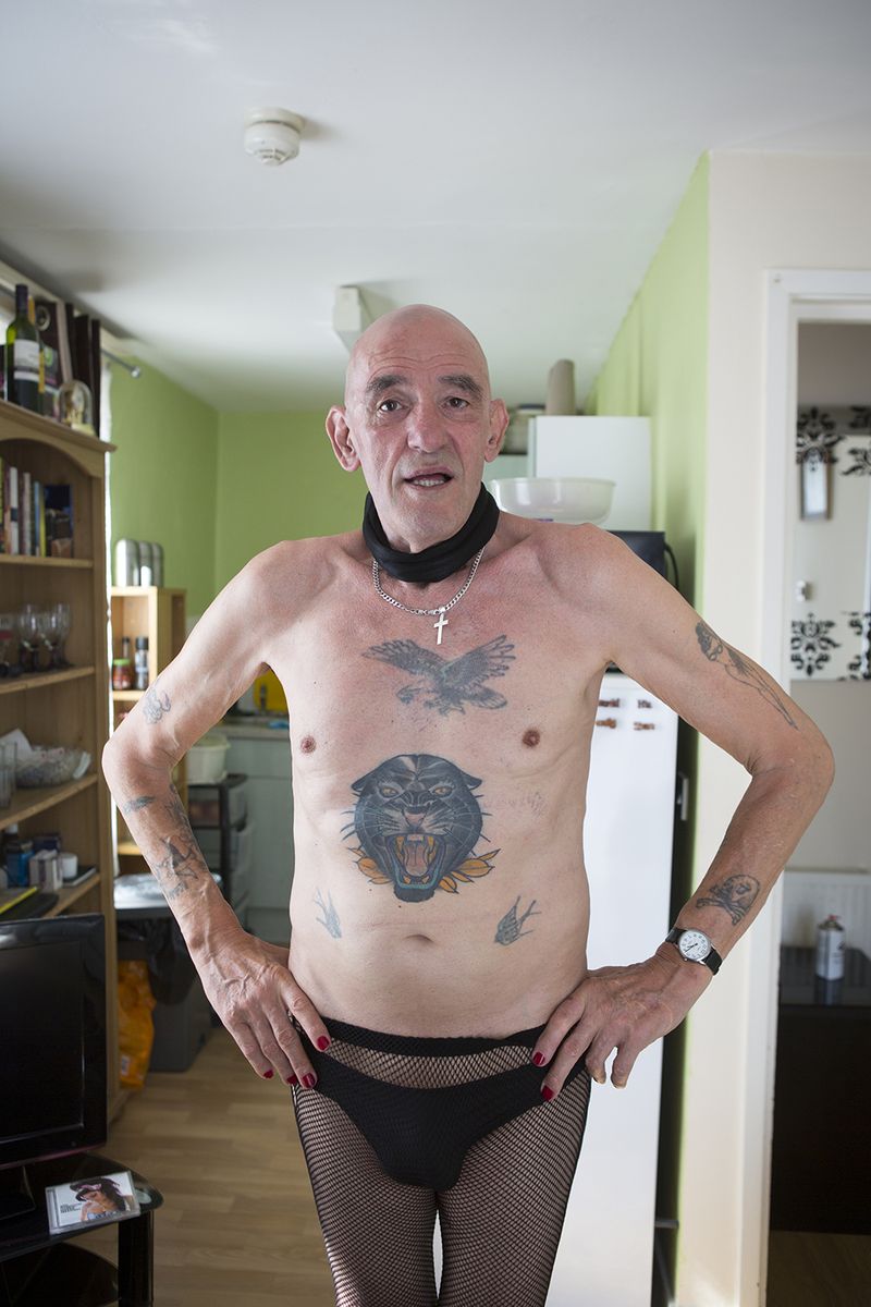 © Loredana Denicola - Alan, the crossdresser, from The theatre of the mind, a photography and video documentation project.