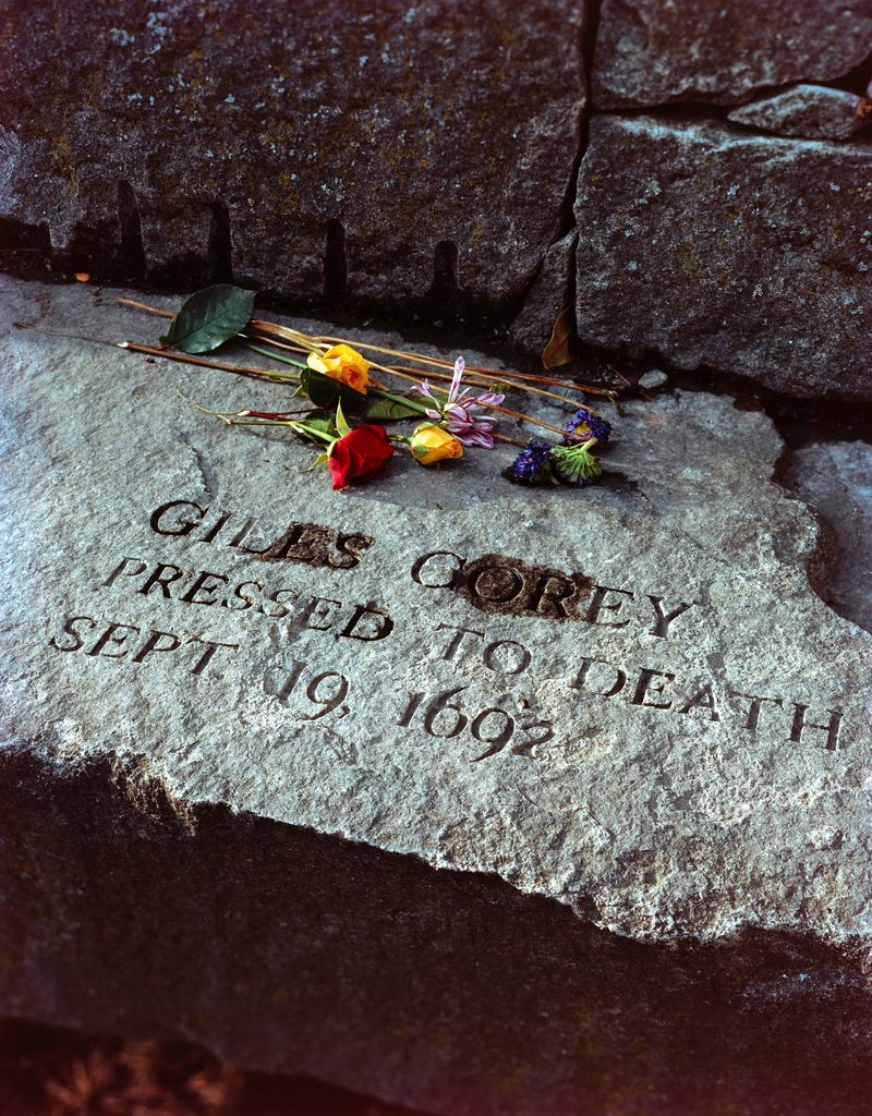 © Kevin Sweeney - Giles Corey, Pressed to Death.  Salem, MA.