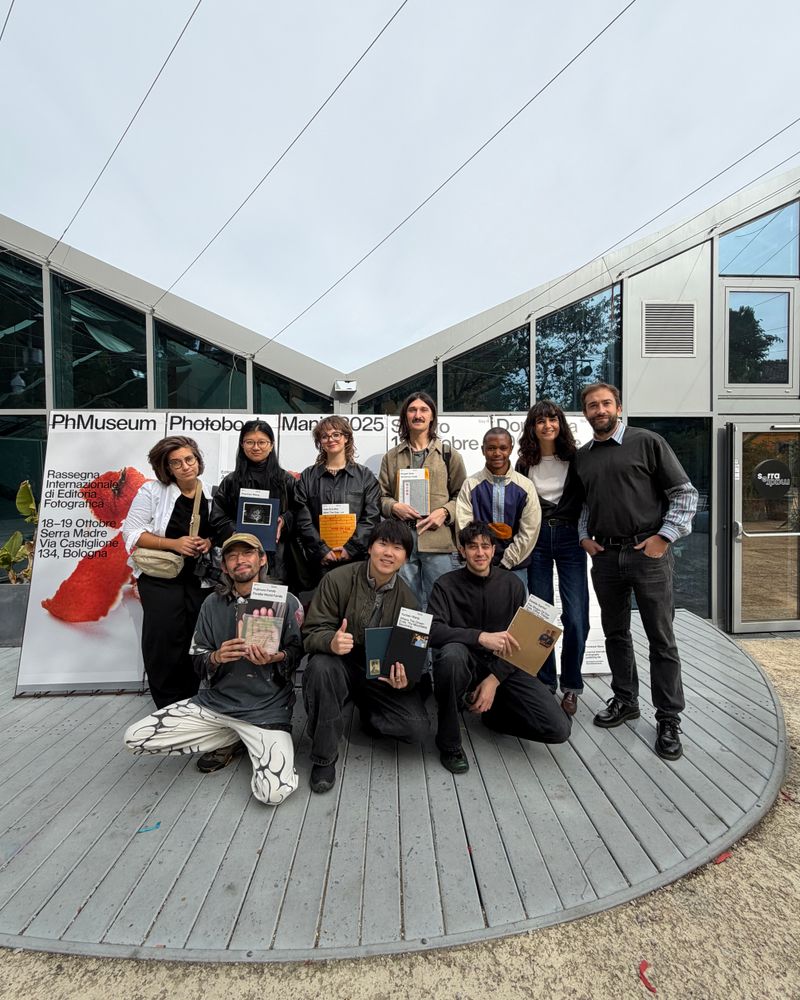 Shortlisted artists from the PhMuseum 2025 Photobook Award with the PhMuseum team