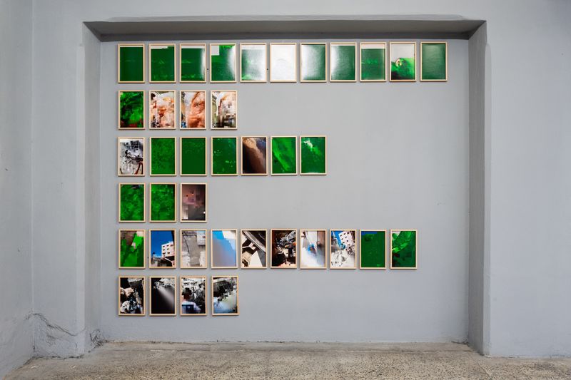 Taysir Batniji's exhibition Disruptions