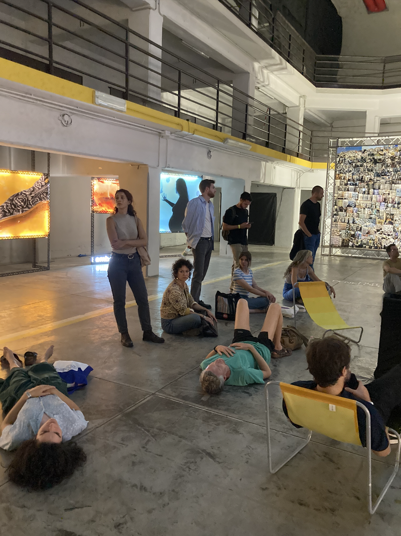 Guided tour with Penelope Umbrico of her exhibition Out of Order, DumBO