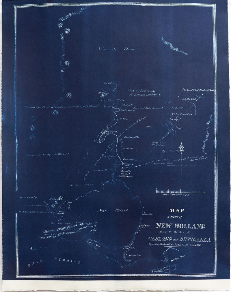 © Rebecca Murray - Map of part of "New Holland".