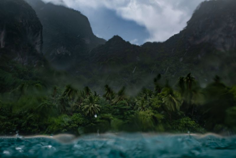 © Katherine Jack - Rainstorm on Cadlao Island. Palawan 2019