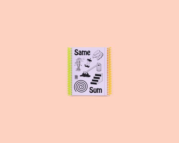 Cover of Same Sum with illustrations by George Wylesol.