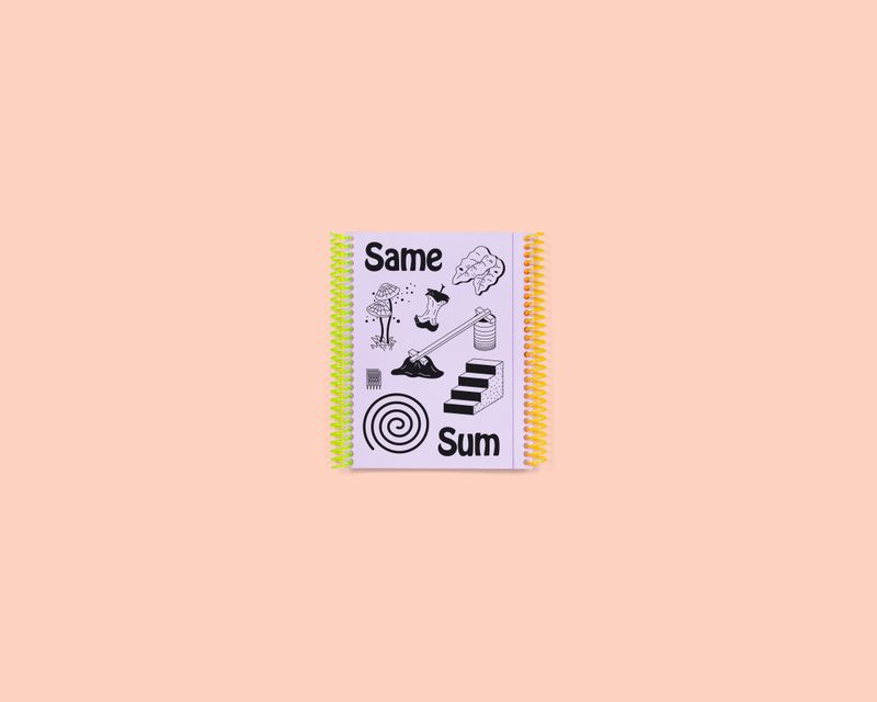 Cover of Same Sum with illustrations by George Wylesol.