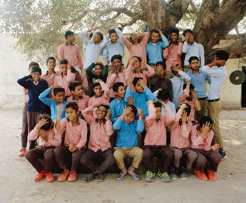 © Vikram Kushwah - Boys Tidying Their Hair