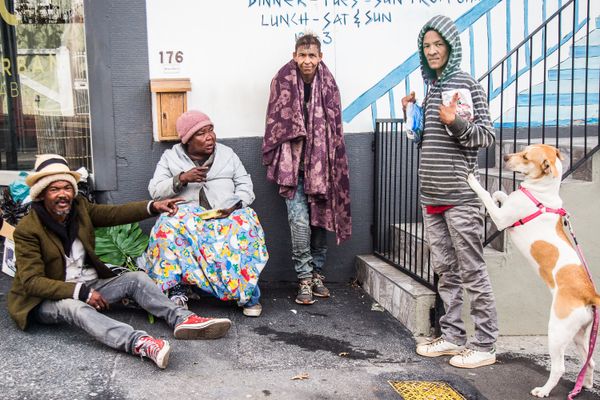 © Marzahn Botha - Image from the The Homeless of Cape Town: Angels and gardens to "grow people". photography project